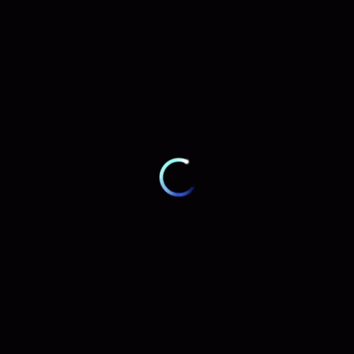 Tela de loading infinita.