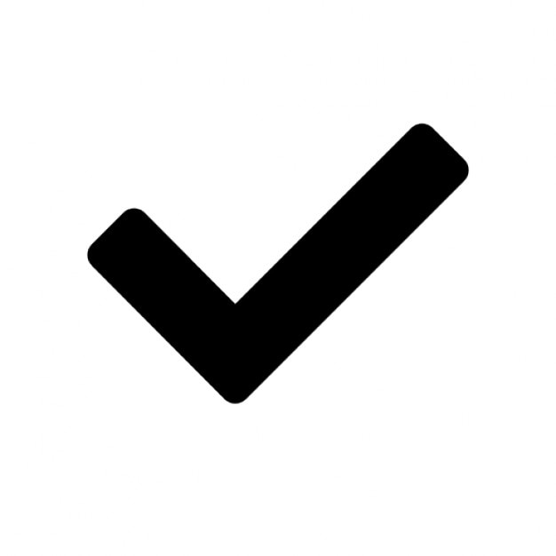 Okay mark vector Free Icon