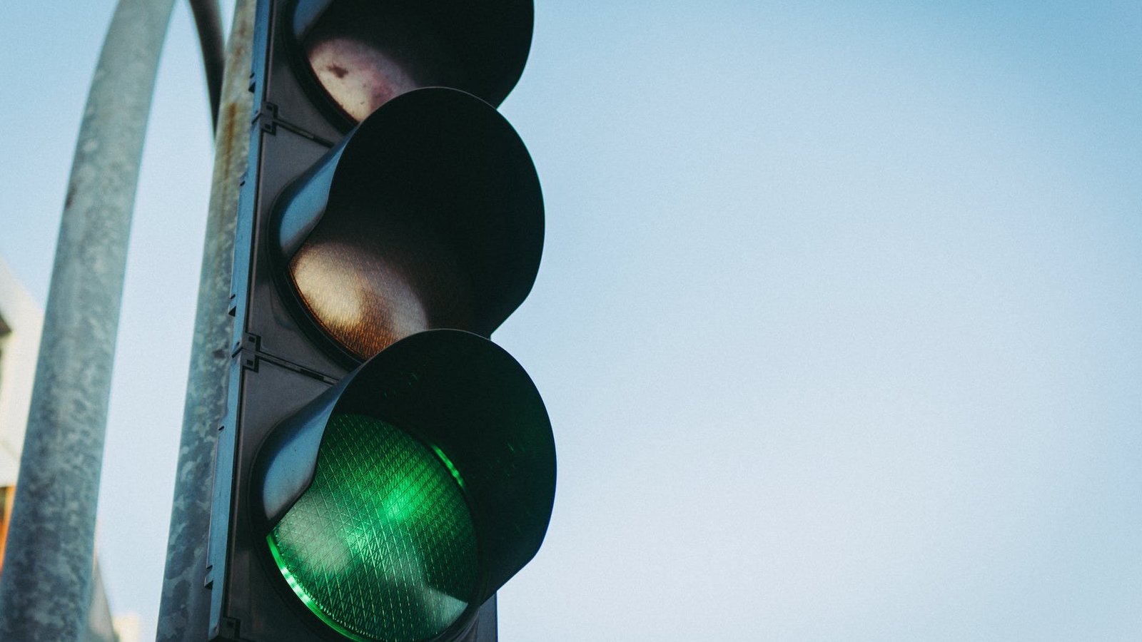 black traffic light