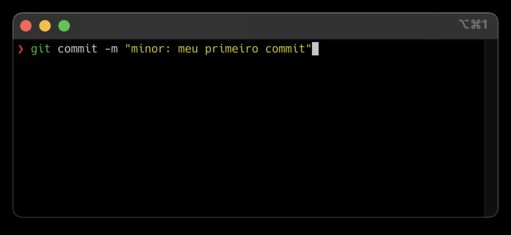 Vamos entender como funcionam os commits no Git